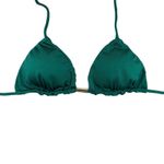 Top Cortininha Fio Verde Musgo Glow