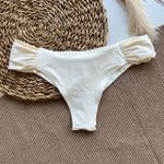 Calcinha Tira Larga Off White Liso