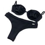 Calcinha Hawaii Preto Liso