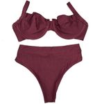 Conjunto Retrô Berry Canelado