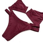 Calcinha Maldivas Berry Canelado