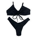 Conjunto Cancun Preto Liso
