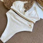 Conjunto Santorini Off White Liso