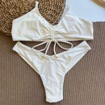 Conjunto Cancun Off White Liso