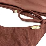 Conjunto Faixa Marrom Avelã Canelado