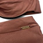 Conjunto Retrô Marrom Avelã Canelado