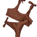 Conjunto Dubai Marrom Avelã Canelado