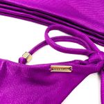 Conjunto Faixa Fucsia Canelado