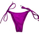 Calcinha Lação Fucsia Canelado