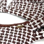 Conjunto Maldivas Crochete Marrom