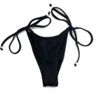 Calcinha Lacinho Preto Liso