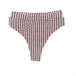 Calcinha Hot Pants Tradicional Crochete Cereja