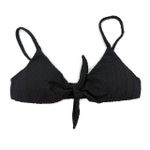 Top Laço Crochete All Black