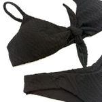 Calcinha Asa Delta Crochete All Black