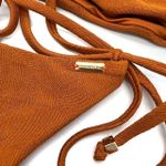 Top Faixa Terracota Texturizado