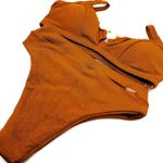 Calcinha Hot Pants Tradicional Terracota Texturizado