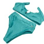 Conjunto Santorini Verde Água Canelado