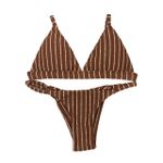 Conjunto Fixo Caramelo Listrado