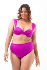 Calcinha Hot Pants Confort Laranja Canelado