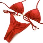 Conjunto Cortininha Laranja Canelado
