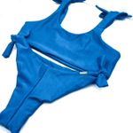 Conjunto Dubai Azul Atlântico Canelado