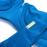 Conjunto Bahamas Azul Atlântico Canelado