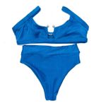 Conjunto Santorini Azul Atlântico Canelado