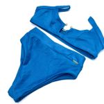 Conjunto Santorini Azul Atlântico Canelado