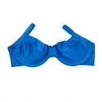Top Retrô Azul Atlântico Canelado