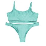 Conjunto Ousadia Verde Candy Canelado