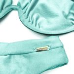 Conjunto Hawaii Meia Taça Verde Candy Canelado