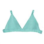 Top Fixo Verde Candy Canelado