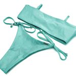 Calcinha Lação Verde Candy Canelado