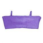 Top Faixa Lavanda Canelado