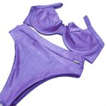 Calcinha Hot Pants Tradicional Lavanda Canelado