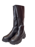 BOTA MARIA CANELA CANO ALTO COURO