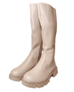 BOTA MARIA CANELA CANO ALTO COURO