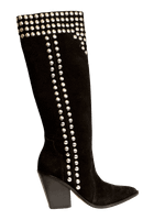BOTA LUIZA BARCELOS CANO ALTO CAMURCA  REBITES