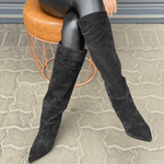BOTA LUIZA BARCELOS SLOUCH CANO ALTO PRETO