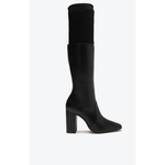 BOTA SCHUTZ CANO ALTO COURO COM POLAINA PRETO
