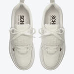 TENIS SCHUTZ  COURO VELCRO BRANCO 