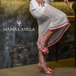 SANDALIA VICENZA ROSA SALTO FINO BUBBLE