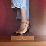 SAPATO VICENZA MARY JANE CORRENTES MOCHA