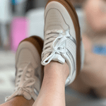 TENIS LUIZA BARCELOS COURO PRATA 171455
