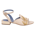 SANDALIA BLUE BIRD SALTO BAIXO FAUNA PALHA 23453 