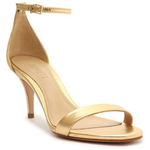 SANDALIA SCHUTZ GISELE SALTO MEDIO OURO S0422903240378