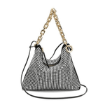 CLUTCH ISLA CRISTAIS SANFONADA