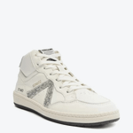 TENIS SCHUTZ CANO ALTO ST MID COURO GLITTER BRANCO S2185300020006