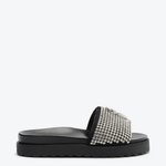 SANDALIA SCHUTZ SLIDE PRETA S2073301850001U35