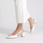 SAPATO SCHUTZ MARY JANE LOGOMANIA WHITE S2193800110001